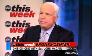 McCain Defends Obama Against Impeachment 