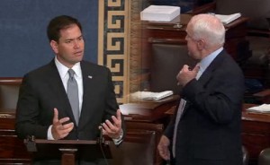 McCain and Rubio Brawl 