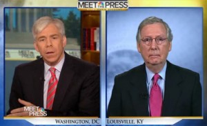Mitch McConnell David Gregory