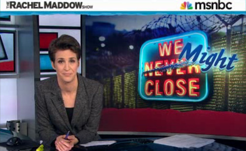 Rachel Maddow: Obama to Take on GOP Anew over Guantanamo Closure