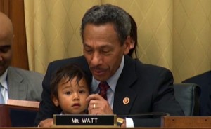 Child Interupts House Hearing