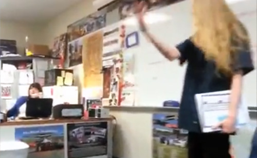 High School Student Lectures Teacher For Being Lazy And Apathetic (VIDEO)