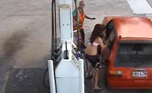 gasoline theft gone awry
