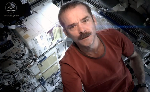 Chris Hadfield Returns to Earth Today from International Space Station