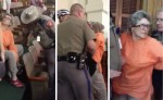 72 Year Old Woman Manhandled By Texas Authorities