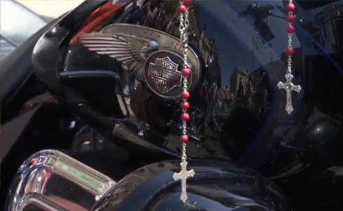 Pope Blesses Thousands of Harley-Davidsons (VIDEO)