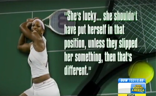 Serena Williams Steubenville Rape Case Comments