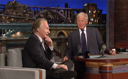 Bill Maher Receives Boos on Letterman Show for Telling George Zimmerman Jokes (VIDEO)