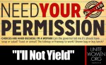 I Will Not Yield Permission
