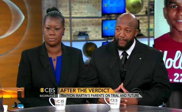 Trayvon Martin's Parents Speaks out on on Verdict