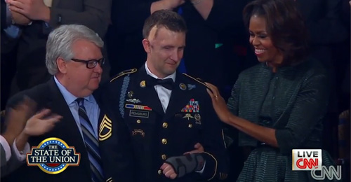 War Hero Cory Remsburg Honored During State Of The Union (VIDEO)