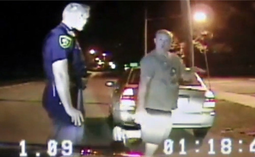 So This Drunk Driver Thinks He Can Dance (VIDEO)