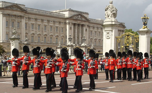 American National Anthem played at Buckingham Palace