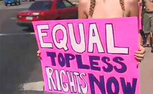 Should It Be Illegal For Woman To Go Topless In Public?