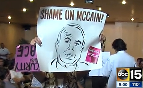 Shame on McCain