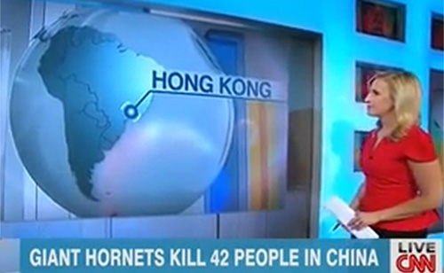 CNN Anchor Shamed by MSNBC for Putting Hong Kong in South America
