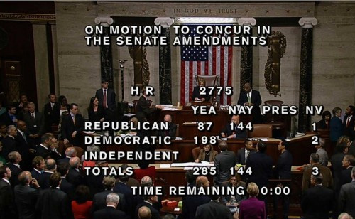 House Vote