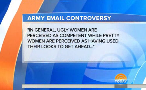 Army Memo Slams Attractive Women, Suggests Using ‘Average-Looking Women’ In Ads