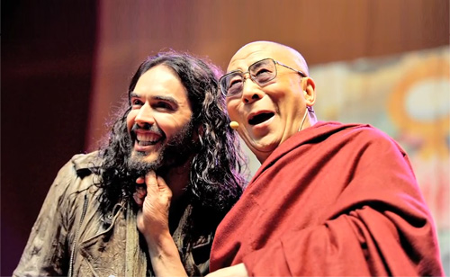 Watch The Time The Dalai Lama Upstaged Russell Brand