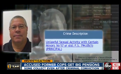 Ex-Cop Convicted Of Lewd Acts With A 16-Year-Old Still Gets Benefits (VIDEO)