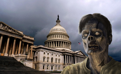 Who’s scarier – Zombies or Congress? (MEME)