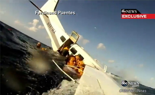 Passenger's Harrowing Footage Of Fatal Plane Crash