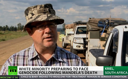 ‘Prepping for Genocide’: White minority fears ‘anarchy’ in post-Mandela S. Africa