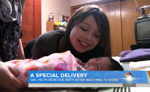 9-year-old Helps Mom Give Birth From Watching TV Show
