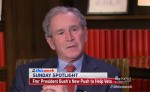 Bush Sheds Tear in Interview Over Veterans from His Own Wars