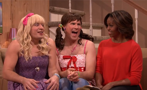 Watch ‘Ew!’ with Jimmy Fallon, Will Ferrell & First Lady Michelle Obama