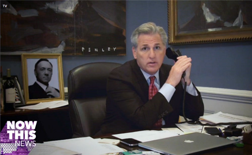 Life Imitates Art: Members Of Congress Act Out ‘House Of Cards’ (VIDEO)