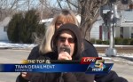 Watch A Hooded Man Snatch A Reporter's Mic And Shout Obscenities