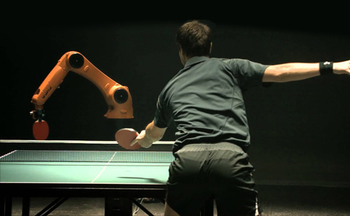 Epic Man vs. Robot Battle For Ping Pong Supremacy (VIDEO)