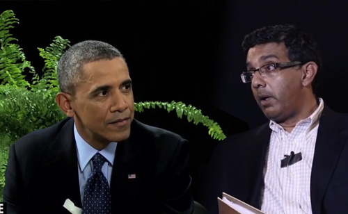Dinesh D’Souza Uses Obama’s ‘Between Two Ferns’ Clip To Diminish The Presidency