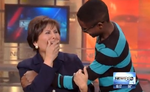 News Anchor’s Reaction When Boy She Helped Get Adopted Shows Up To Thank Her