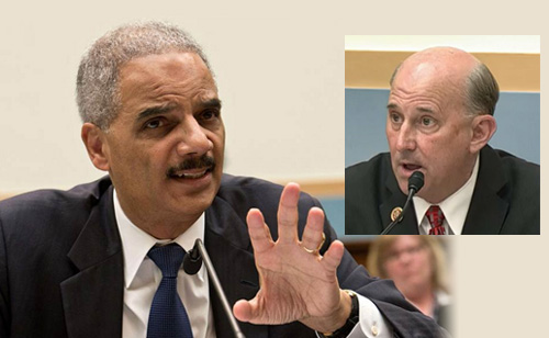 Holder Fires Back at Congressman ‘You Don’t Want to Go There, Buddy’ (VIDEO)