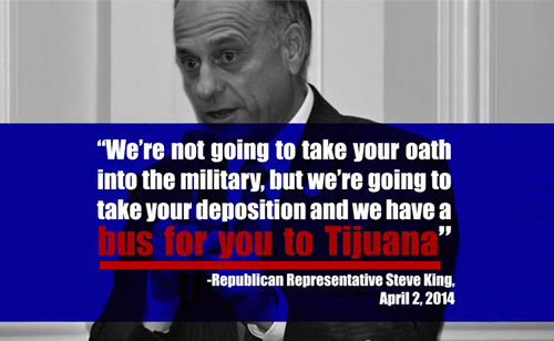 Steve King Targeted By Zuckerberg Immigration Group (VIDEO)