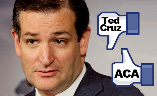 Ted Cruz Gets Ripped On Facebook About Obamacare