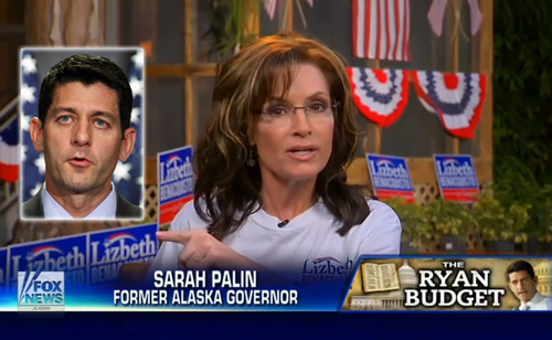 Sarah Palin to Paul Ryan: ‘I Didn’t Misunderstand’ Your Budget IS ‘Trouble’ (VIDEO)