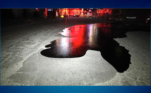 Los Angeles Oil Geyser Sickens Workers, Shutters Strip Club, Floods Streets (VIDEO)