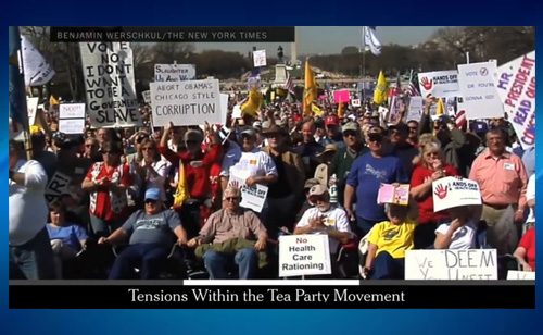 Tensions Within The Tea Party (VIDEO)
