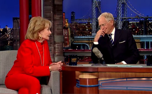 Barbara Walters And David Letterman Make Suicide Pact (VIDEO)