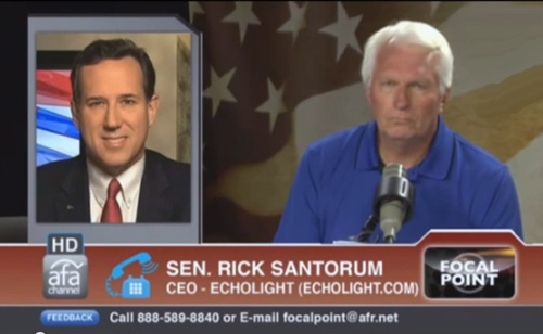 Rick Santorum: Anti-Gay Business Owners Are Being Sent To ‘Re-Education Camps’ (VIDEO)