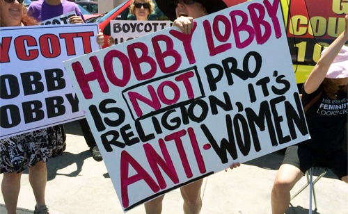 Nationwide Protests Break Out Against Hobby Lobby (VIDEO)
