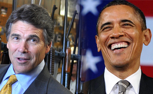 A Showdown In Texas As Rick Perry Snubs Obama
