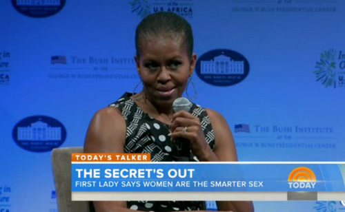 Michelle Obama: Women Are Smarter Than Men – VIDEO