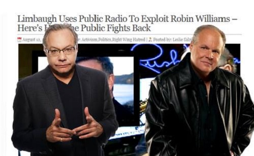 Lewis Black Says ‘F*ck You Rush Limbaugh… (Robin Williams) Was My Friend’