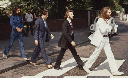 The Beatles Crossed ‘Abbey Road’ Into History 45 Years Ago (PHOTOS)