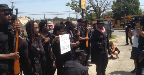 African-American Group Open-Carries To Protest Police Violence – VIDEO