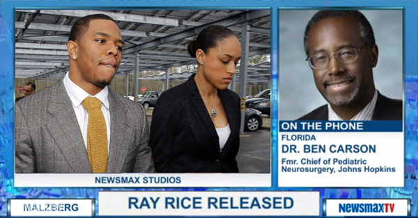 Tea Party Prop Dr. Ben Carson Defends Ray Rice – VIDEO